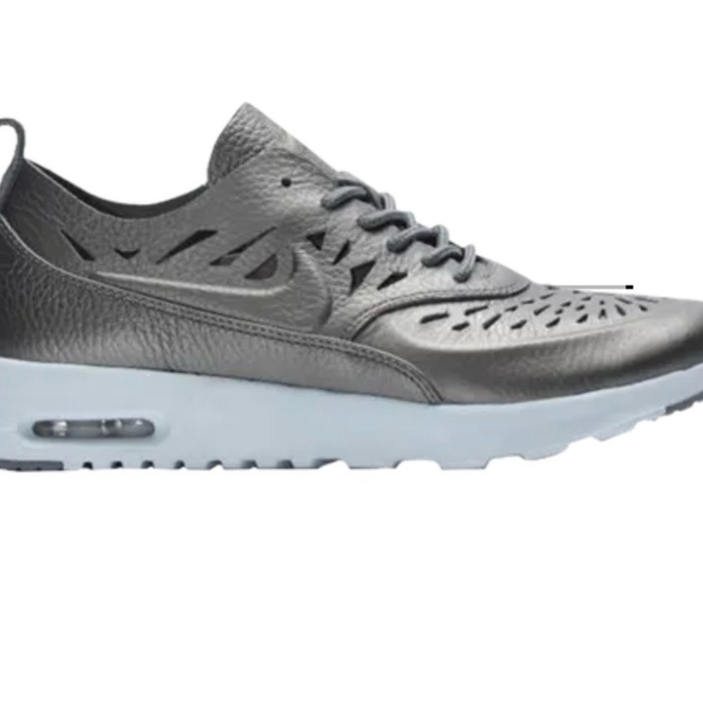 Nike Air Max Thea Joli Pewter Metallic Athletic Shoes Womens 10